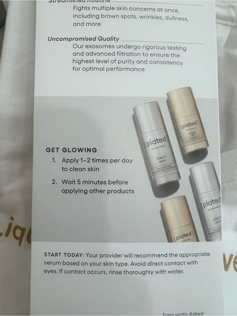 Plated Skinscience Intense Serum - Picture 6 of 9